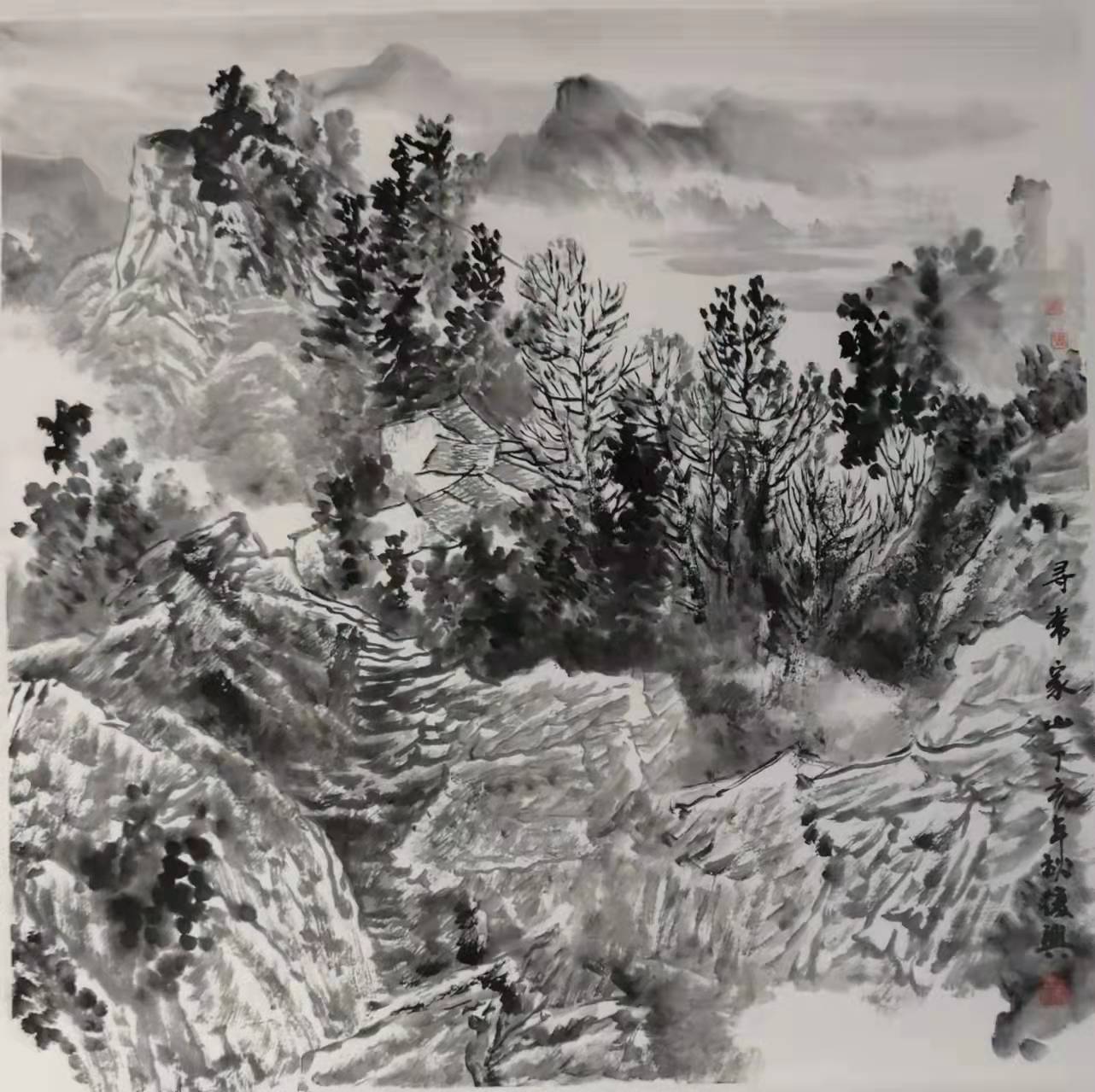 寻常家山     张复兴